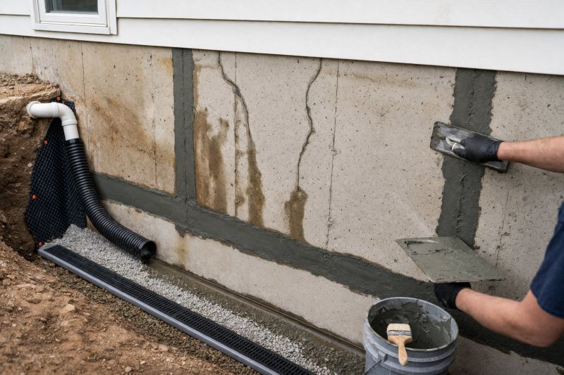 Basement Foundation Repair in Mystic, CT
