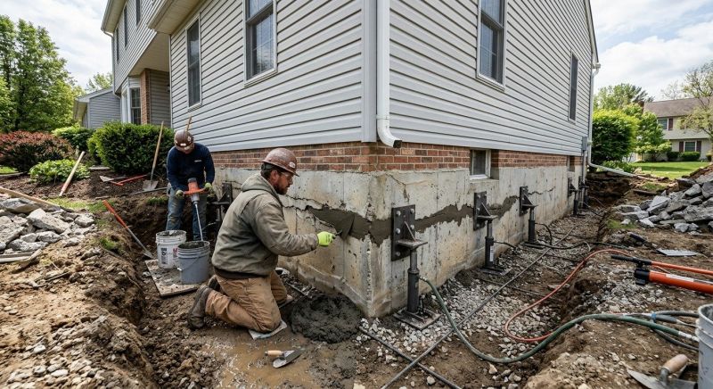 Basement Foundation Repair in Old Saybrook, CT