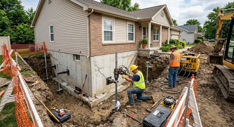 Building Foundation Repair in East Lyme, CT