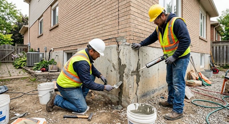 Building Foundation Repair in Orient, NY