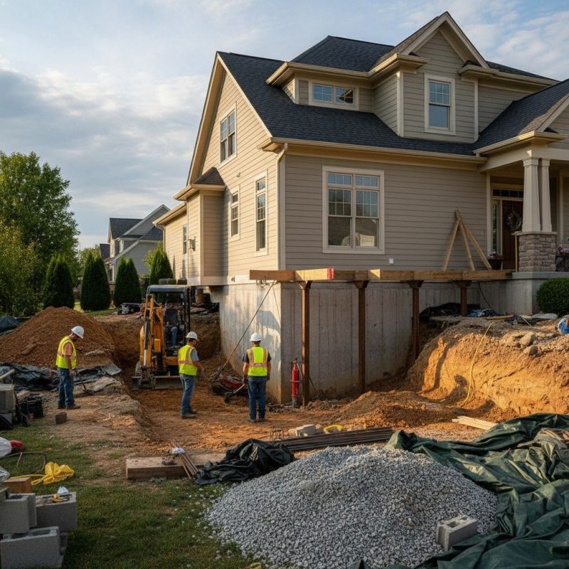 Building Foundation Repair in Preston, CT