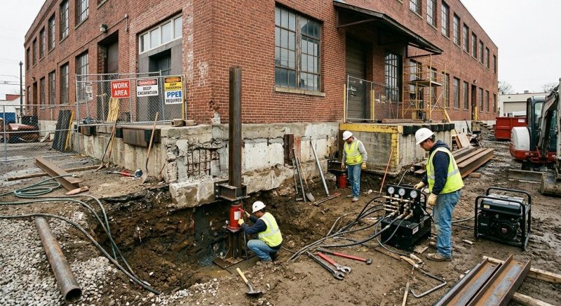 Building Foundation Repair in Salem, CT