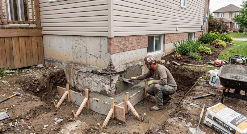 Building Foundation Repair in Westbrook, CT