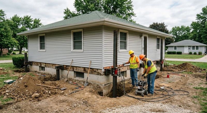 Concrete Foundation Leveling in Norwich, CT