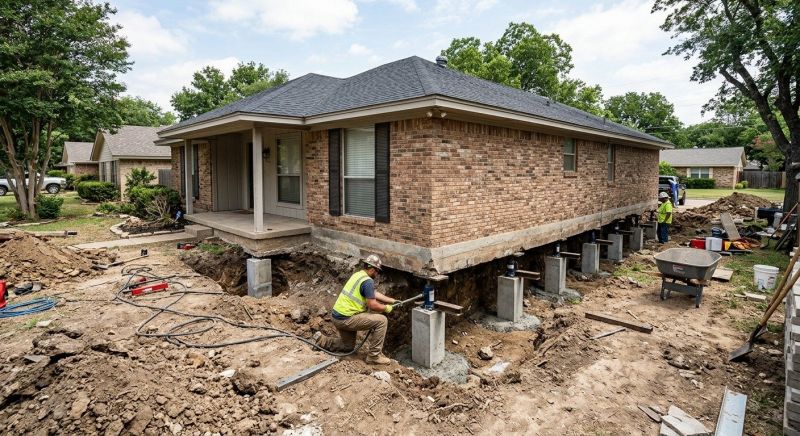 Concrete Foundation Leveling in Plainfield, CT