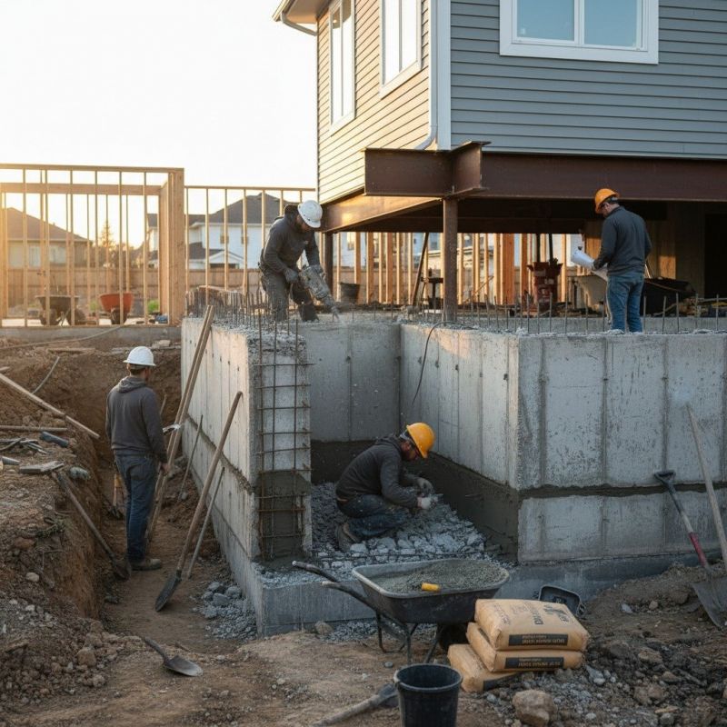 Concrete Foundation Repair in Gales Ferry, CT
