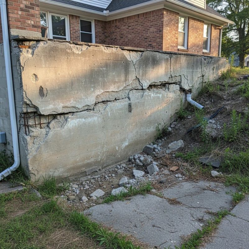 Cracked Foundation Repair in East Lyme, CT