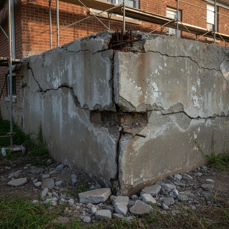 Cracked Foundation Repair in Jewett City, CT