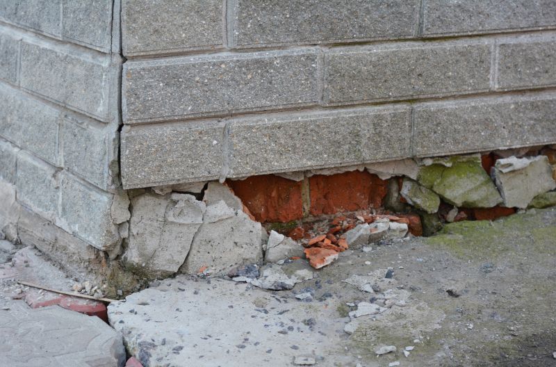 Cracked Foundation Repair in New London, CT