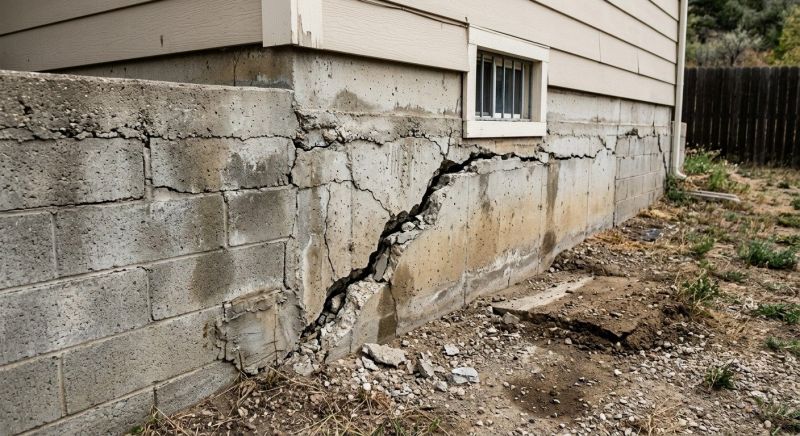 Cracked Foundation Repair in Norwich, CT