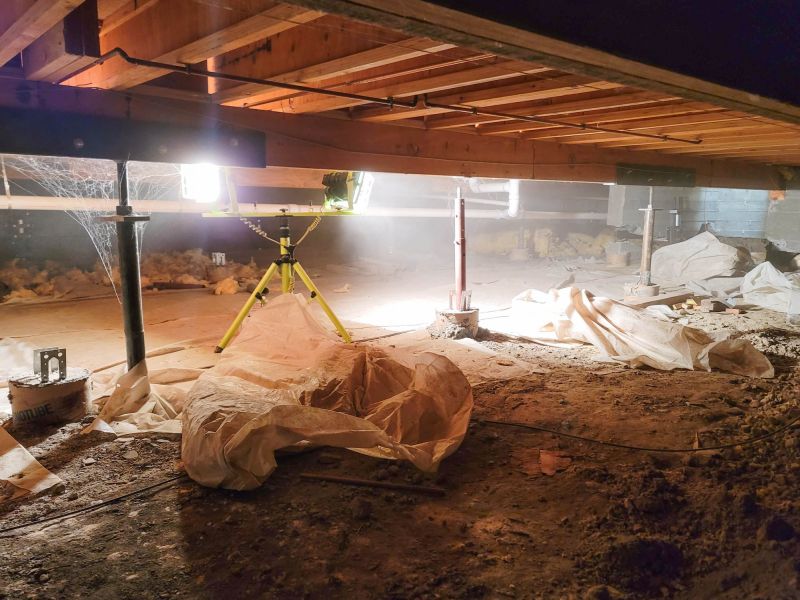 Crawlspace Foundation Repair in Preston, CT