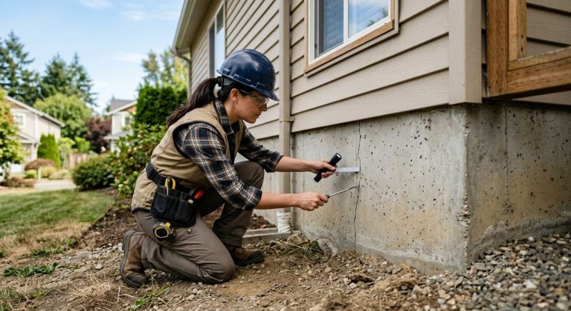 Foundation Inspection in Groton, CT