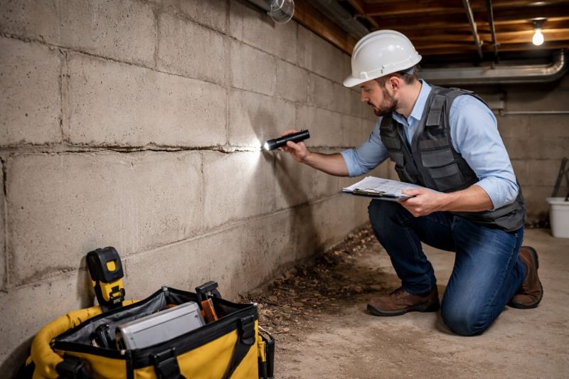 Foundation Inspection in Groton, CT