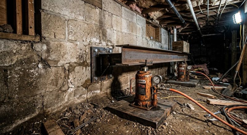 Foundation Jacking in East Haddam, CT