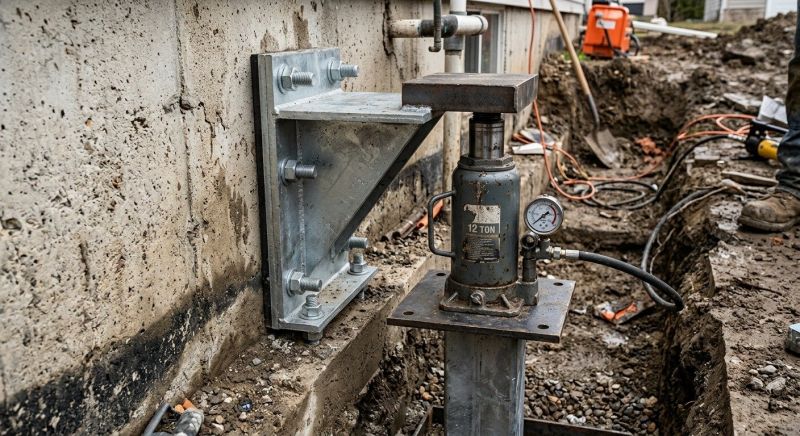 Foundation Jacking in Gales Ferry, CT
