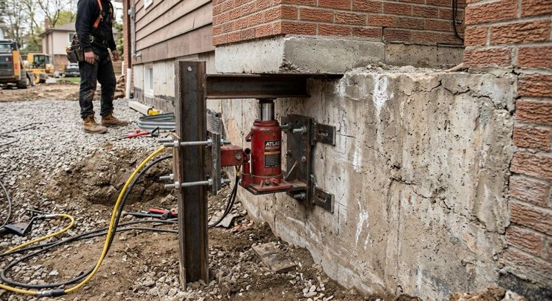 Foundation Jacking in Salem, CT