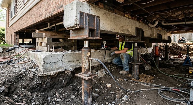 Foundation Lifting in Salem, CT