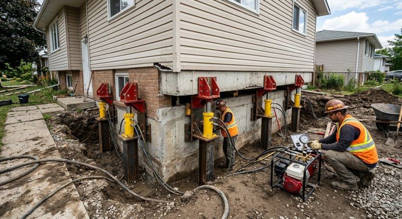 Foundation Lifting in Westbrook, CT
