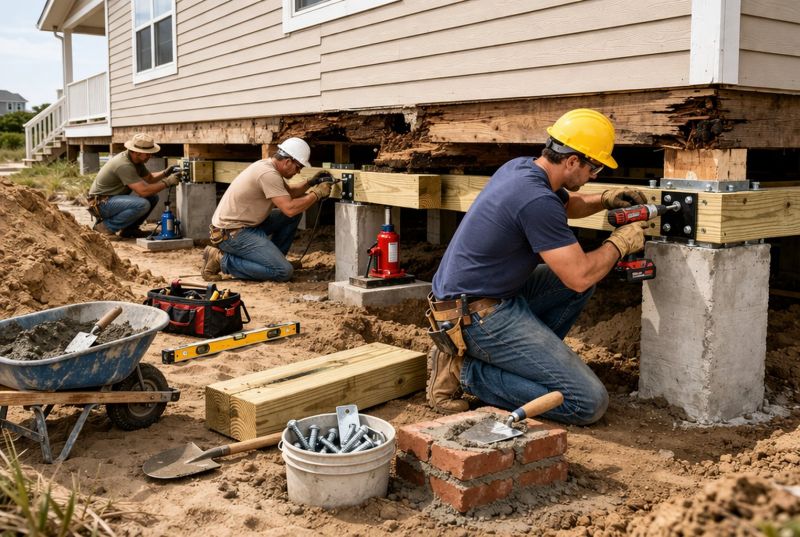 Foundation Raising in Norwich, CT