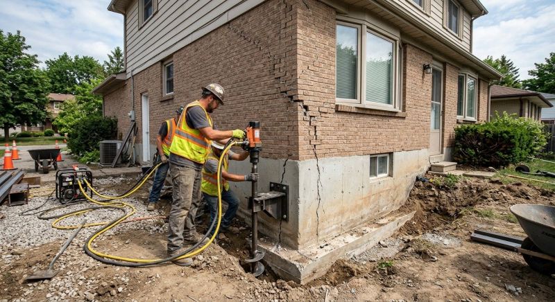 Foundation Raising in Stonington, CT