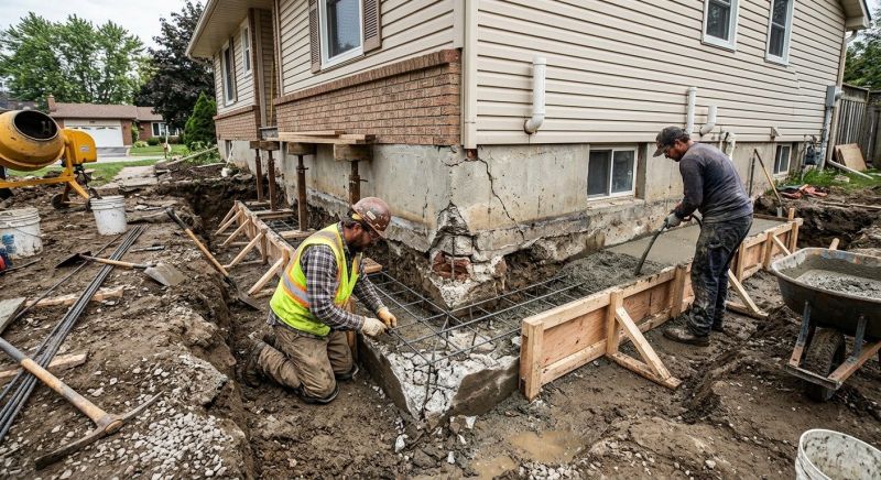 Foundation Repair in Niantic, CT
