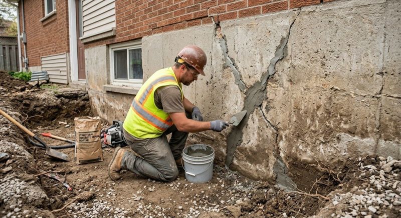 Foundation Repair in North Stonington, CT