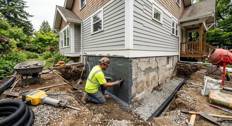 Foundation Restoration in Groton, CT