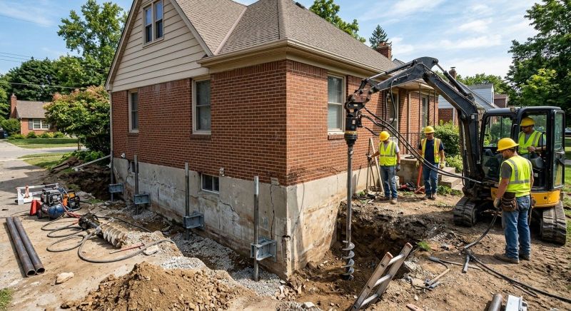 Foundation Stabilizing in Bradford, RI