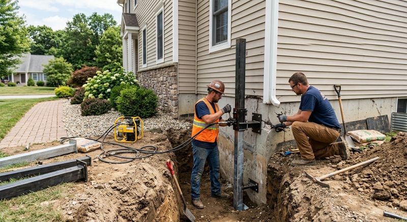 Foundation Stabilizing in East Haddam, CT