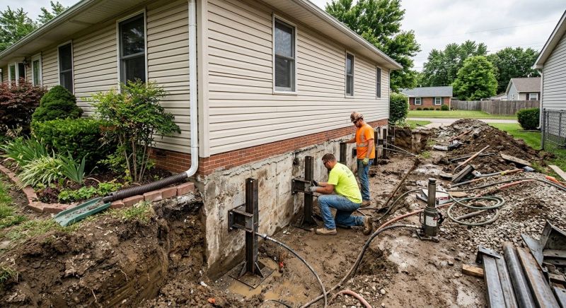 Foundation Stabilizing in Hope Valley, RI