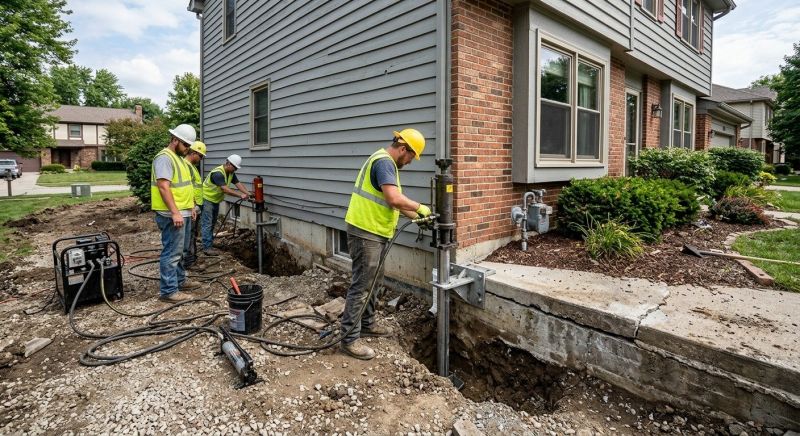 Foundation Stabilizing in Groton, CT