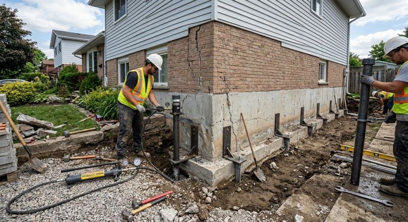 Foundation Stabilizing in Preston, CT