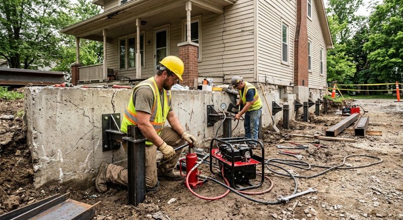 Foundation Stabilizing in Stonington, CT