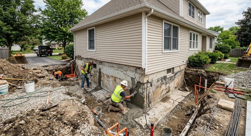Foundation Strengthening in Groton, CT
