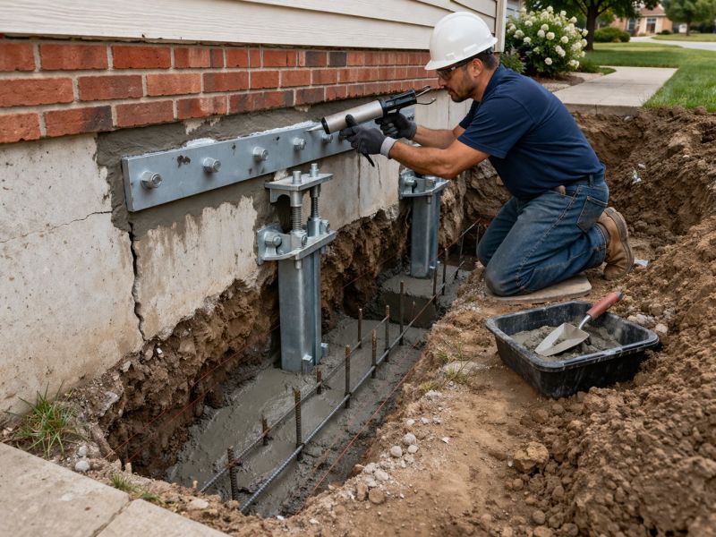 Foundation Structural Repair in Gales Ferry, CT