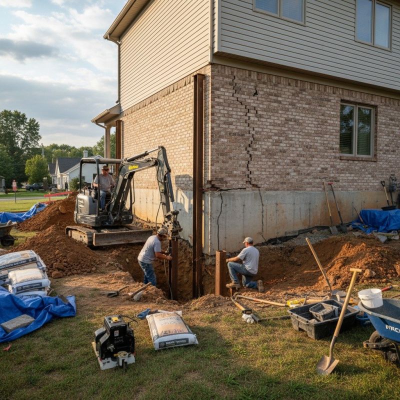 Foundation Structural Repair in Niantic, CT