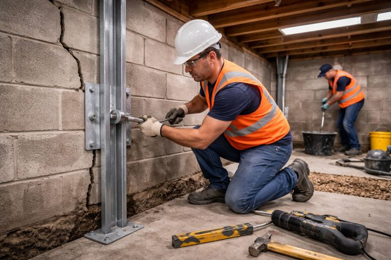 Foundation Structural Repair in Pawcatuck, CT