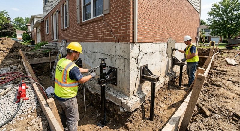 Foundation Structural Repair in Preston, CT