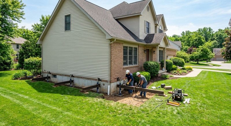 Home Foundation Leveling in Groton, CT