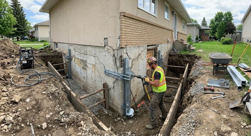 Home Foundation Repair in Preston, CT