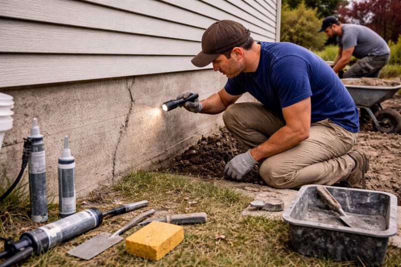 Home Foundation Repair in Westerly, RI