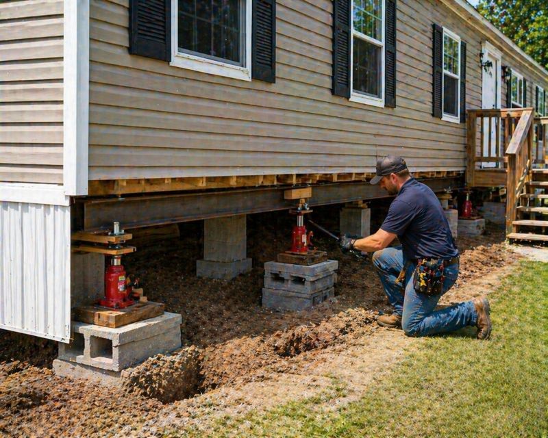 House Leveling in Stonington, CT