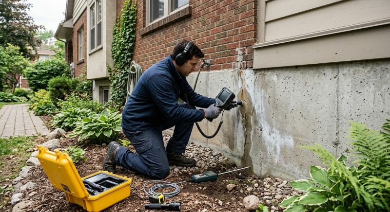 Leaking Foundation Repair in Groton, CT