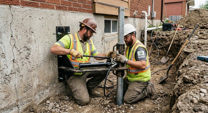 Settling Foundation Service in Pawcatuck, CT