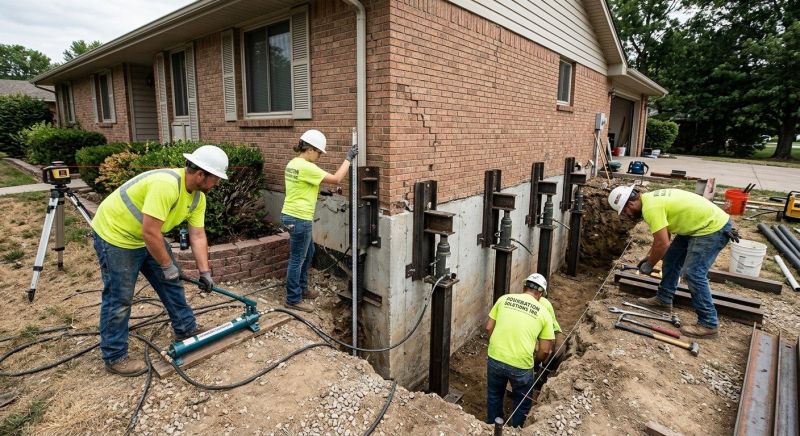 Settling Foundation Service in Preston, CT