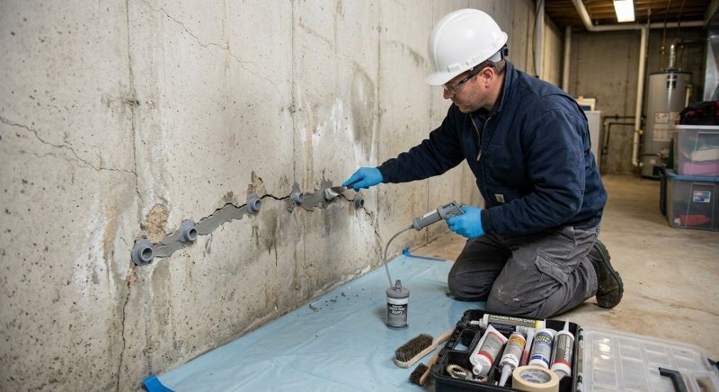 Structural Crack Repair in Groton, CT