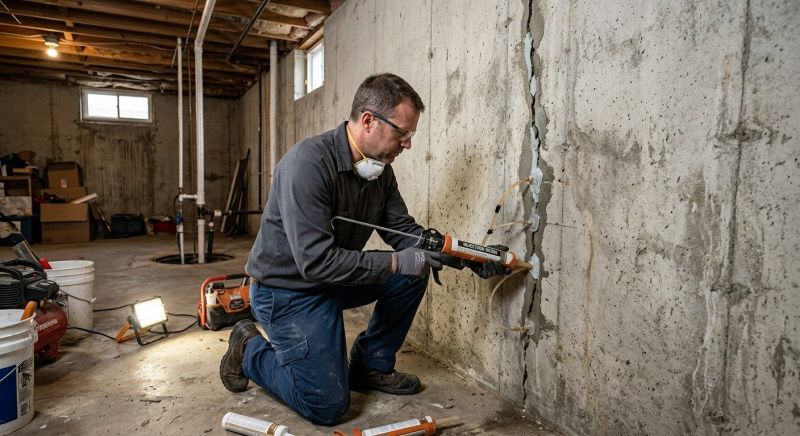 Structural Crack Repair in Groton, CT