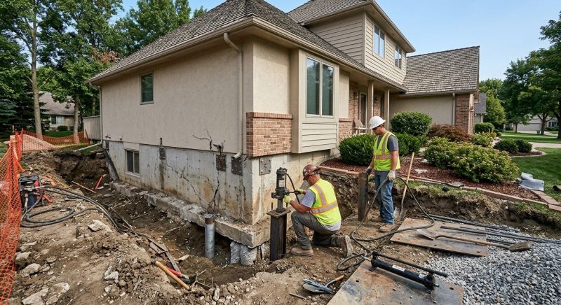 Structural Foundation Repair in Ledyard, CT