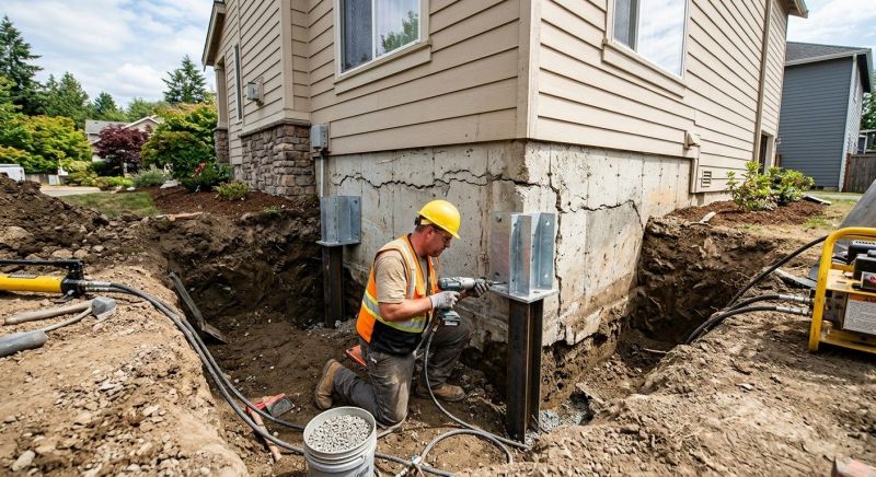 Structural Foundation Repair in Ledyard, CT