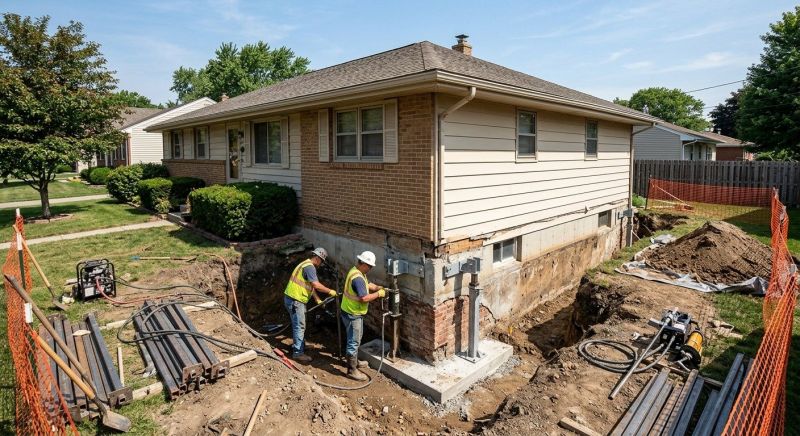 Structural Foundation Repair in Mystic, CT